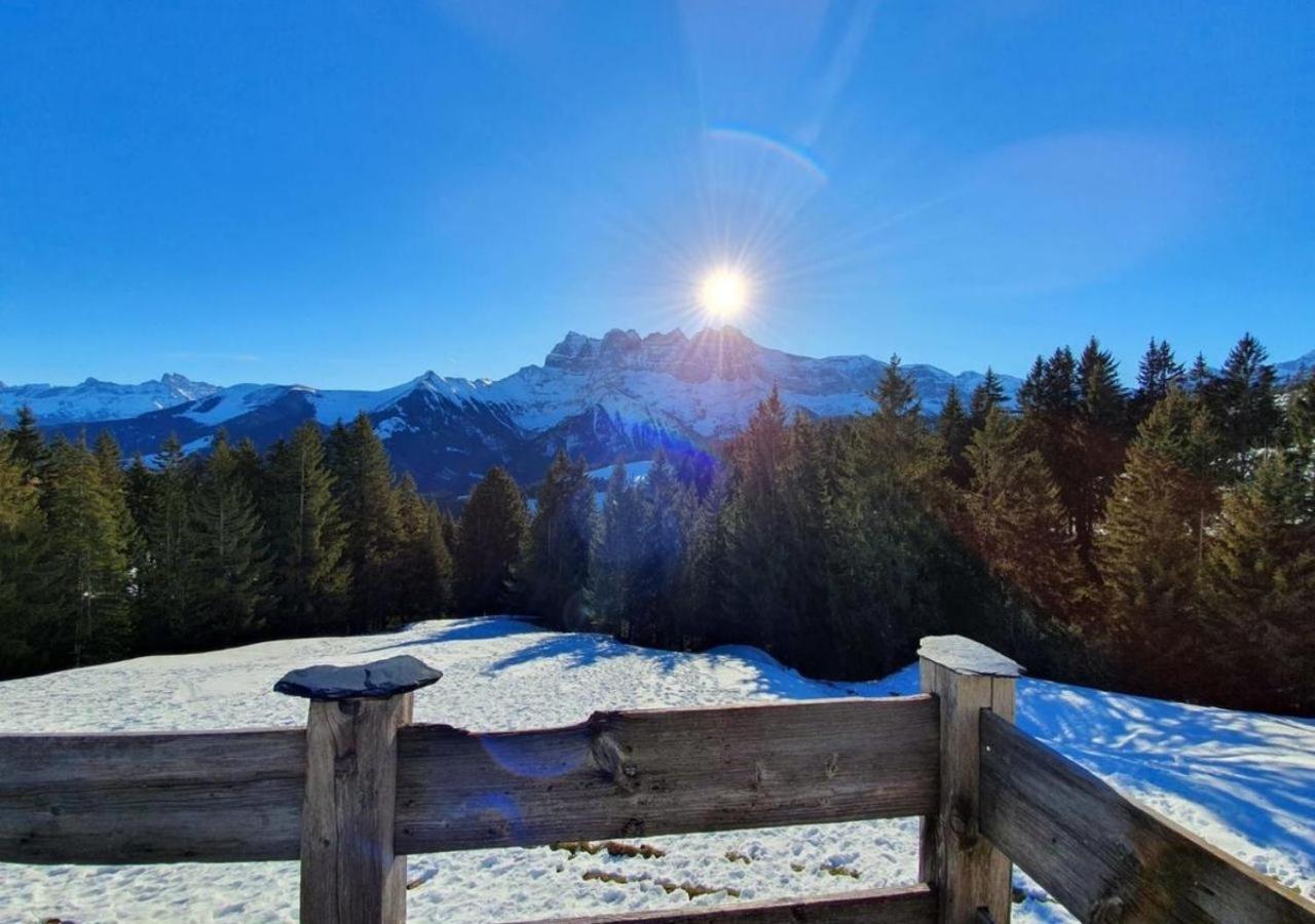 Aparthotel Mountain River Resort Val dʼIlliez Exteriér fotografie